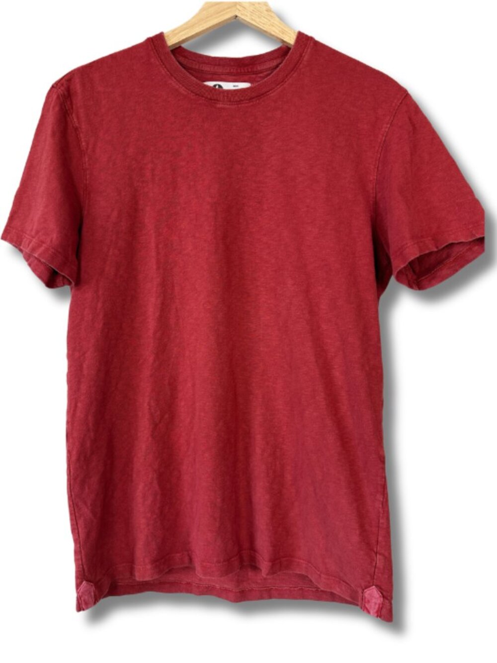 American Giant Slub Crew T-Shirt Men’s Small Made in USA Red